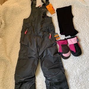 Girls Snow Bib